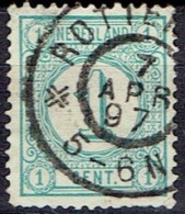 NETHERLANDS # STAMPS FROM YEAR 1876  STANLEY GIBBONS   134 - Gebruikt