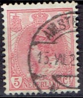 NETHERLANDS # STAMPS FROM YEAR 1898  STANLEY GIBBONS   177 - Oblitérés
