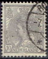 NETHERLANDS # STAMPS FROM YEAR 1898  STANLEY GIBBONS   179 - Oblitérés