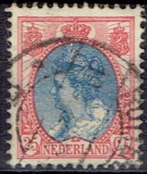 NETHERLANDS # STAMPS FROM YEAR 1898  STANLEY GIBBONS   188 - Oblitérés