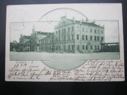 FREIBERG , Bahnhof      , Schöne Karte  Um  1902 - Freiberg (Sachsen)