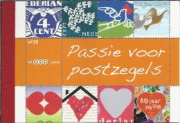 Pz.- Passie Voor Postzegels. Prestige Boekje No. 19. 01/2008. 100 Jaar NBFV. 80 Jaar NVPH. 2 Scans - Ungebraucht