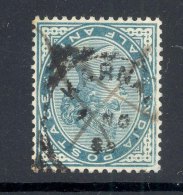 INDIA, Squared Circle Postmark ´KARNAH ´ On Q Victoria Stamp - 1882-1901 Impero