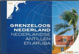 Pz.- Grenzeloos Nederland Nederlandse Antillen En Aruba. Prestige Boekje No. 21. 2 Scans - Ongebruikt