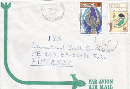 Senegal 1992 Guediawaye Lobster Marine Life Youth Cover - Schaaldieren