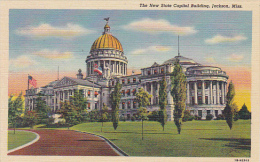 Mississippi Jackson New State Capitol Building Curteich - Jackson