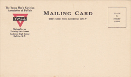 New York Buffalo Y M C A Association Of Buffalo Mailing Card - Buffalo