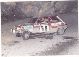 L'EQUIPAGE  ROQUEBRUNOIS  ANSALDO-CORLEONI  AU   53eme  RALLYE  DE  MONTE-CARLO - Rally Racing