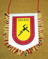 BELGIE HANDBALL FEDERATION , TABLE FLAG 80 X 110 Mm - Handbal