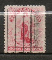 N ZELANDE  1p Rouge Carminé 1903-08 N°113 - Used Stamps