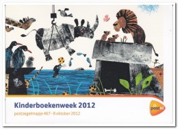 Nederland 2012, Postfris MNH, Folder 467, Childrens Book Week - Unused Stamps