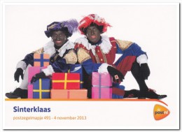 Nederland 2013, Postfris MNH, Folder 491, Sinterklaas - Nuovi