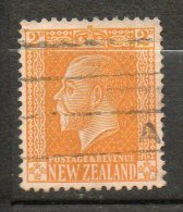 N ZELANDE  Georges V 1915-22  N°150 - Used Stamps