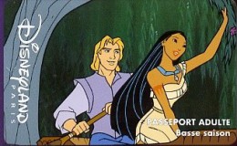 @+ Passeport Disneyland Paris - Pocahontas Adulte - Passeports Disney