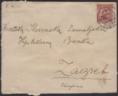 Yugoslavia 1924, Cover Susak To Zagreb W./postmark Susak - Briefe U. Dokumente