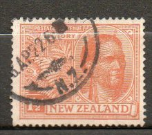 N ZELANDE  Chef Maori 1919 N°171 - Gebruikt