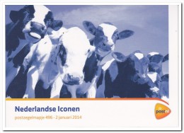 Nederland 2013, Postfris MNH, Folder 496, Dutch Icons - Unused Stamps