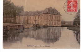 Montigny Sur Avre - Le Château (carte Toilée) - Montigny-sur-Avre