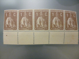 TIPO CERES - VARIEDADES DE CLICHÉ - Unused Stamps