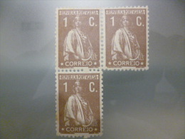 TIPO CERES - VARIEDADES DE CLICHÉ - Unused Stamps