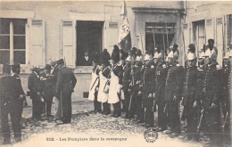 HAUTE LOIRE  43   SAUGUES  LES POMPIERS DANS LA CAMPAGNE - Saugues