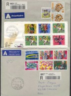 SWISS SWITZERLAND SCHWEIZ 1990 1994 1996 3 Covers To POLAND - Verzamelingen