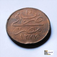 Egipto - 40 Para - 1869 - Egypt