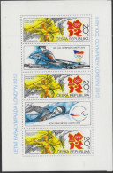 O) 2012 CZECH REPUBLIC, GAMES OF THE XXX OLYMPIAD LONDON, MNH - Nuevos