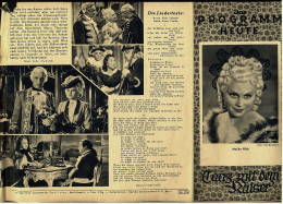 Das Programm Von Heute   -  "Tanz Mit Dem Kaiser"  -  Mit Marika Rökk  -  Kino-Programmblatt Ca. 1938 - Magazines