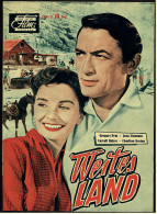 Das Neue Film-Programm Von Ca. 1958  -  "Weites Land"  -  Mit Gregory Peck - Jean Simmons - Zeitschriften