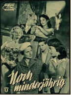 Das Neue Film-Programm Von Ca. 1958  -  "Noch Minderjährig"  -  Mit Vera Tschechowa , Paula Wessely - Magazines
