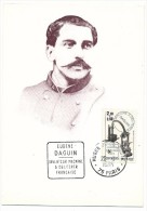 France - Lot De 10 Cartes "Eugène DAGUIN" Journée Du Timbre 1985 / Dont Simili Daguins Musées Riquewihr, Paris, Nantes - Journée Du Timbre