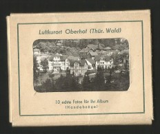 OBERHOF LEPORELLO 10 Echte Fotos Handabzüge 7 X 9 Cm Thüringen Thür. Wald 1965 - Oberhof