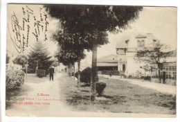 CPA BRAM (Aude) - Le Jardin Public - Bram