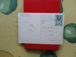 1954 Uso Singolo Papi Da L. 10 Su Cartolina Alabardiere Guardia Pontificia In Gala Giornaliera - Cartas & Documentos