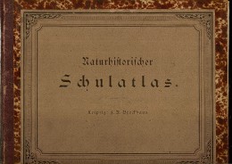 NATURHISTORISCHER SCHULATLAS 1880 , Dr FRIEDRICH TRAUMULLER - Naturaleza