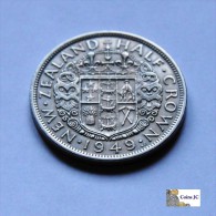 Nueva Zelanda - 1/2 Crown - 1949 - Nouvelle-Zélande