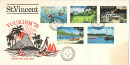 SAINT VINCENT - ST.VINCENT - 1975 - TOURISM - FDC - St.Vincent (...-1979)