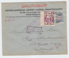 Turkey/Austria CENSORED COVER 1917 - Covers & Documents