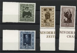 LIECHTENSTEIN, FAMOUS PAINTINGS FROM 1953 (VI) MNH SET - Neufs