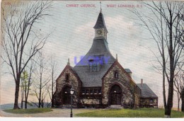 CPSM 9X14   De  WEST LONDALE R.I.  CHRIST CHURCH - Other & Unclassified