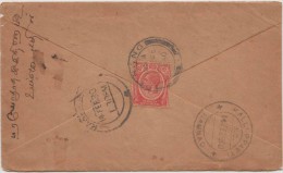 King George V, Straits Settlements, Commercial Cover, Penang To India, As Per The Scan - Straits Settlements