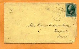 United States Old Cover - Brieven En Documenten