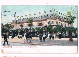 26018 ( 2 Scans ) Hamburg Alsterpavillon - Am Jugfernstieg - Harburg