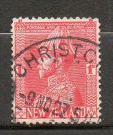 N ZELANDE 1s Rouge  1907-09  N°132 - Gebraucht