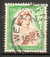 N ZELANDE  Elisabeth II  1954-57  N°335 - Usati