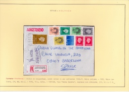 02046 Carta De Gravenhage A Barcelona - Storia Postale