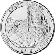 USA QUARTER (1/4 Dollar) 2010 P Mint "Grand Canyon" UNC - 2010-...: National Parks
