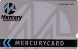 GB UK MERCURY COMPLIMENTARY GREY DEEP NOTCH N° 6MERA..... UT - [ 4] Mercury Communications & Paytelco