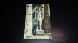 C-22008 CARTOLINA LUXOR TEMPLE - STATUE OF RAMSES II - Luxor